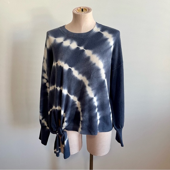Cinq à Sept Tie Dye Clerisa Pullover Sweater Wool Cashmere - Picture 4 of 11